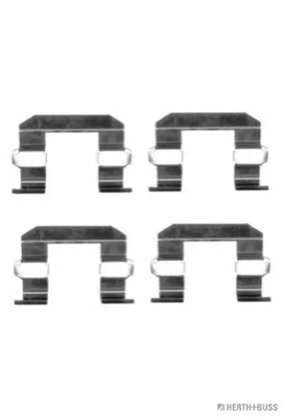Комплектующие, колодки дискового тормоза HERTH+BUSS JAKOPARTS купить
