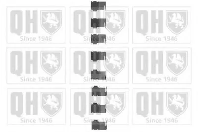 Комплектующие, колодки дискового тормоза QUINTON HAZELL купить