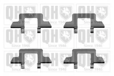 Комплектующие, колодки дискового тормоза QUINTON HAZELL купить