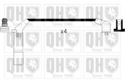Комплект проводов зажигания CI QUINTON HAZELL купить