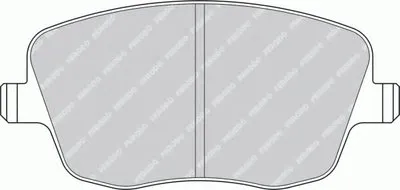 Комплект тормозных колодок, дисковый тормоз PREMIER FERODO купить