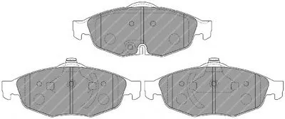 Комплект тормозных колодок, дисковый тормоз PREMIER FERODO купить