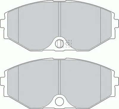 Комплект тормозных колодок, дисковый тормоз PREMIER FERODO купить