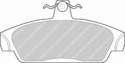 Комплект тормозных колодок, дисковый тормоз PREMIER FERODO купить