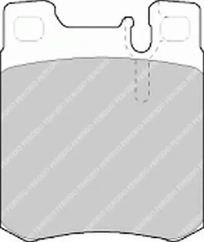 Комплект тормозных колодок, дисковый тормоз PREMIER FERODO купить