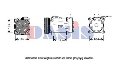 Компрессор, кондиционер AKS DASIS купить