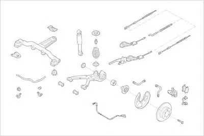 Подвеска колеса DELPHI купить