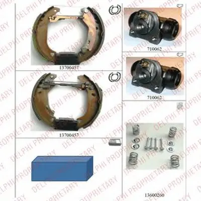 Комплект тормозных колодок DELPHI купить