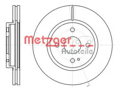 Тормозной диск REMSA METZGER купить