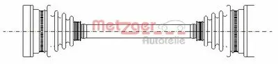 Приводной вал METZGER купить