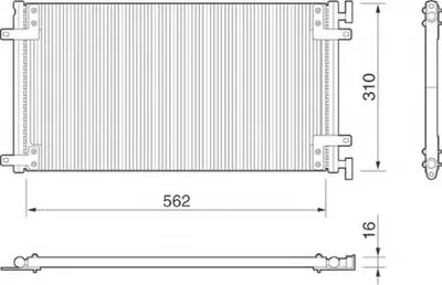 Конденсатор, кондиционер MAGNETI MARELLI купить