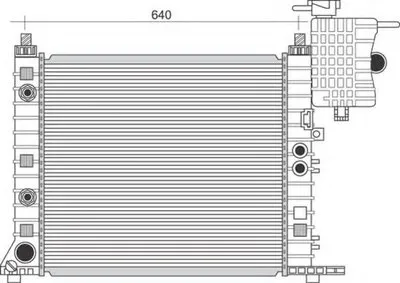 Радиатор, охлаждение двигателя MAGNETI MARELLI купить