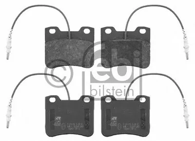 Комплект тормозных колодок, дисковый тормоз FEBI BILSTEIN купить