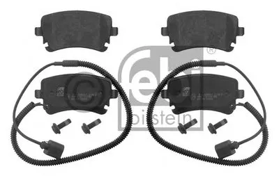Комплект тормозных колодок, дисковый тормоз FEBI BILSTEIN купить