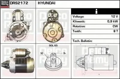 Стартер Remanufactured REMY (Light Duty) DELCO REMY купить
