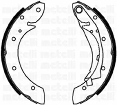 Комплект тормозных колодок METELLI купить