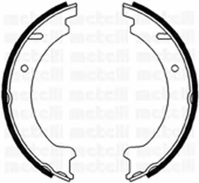 Комплект тормозных колодок, стояночная тормозная система METELLI купить