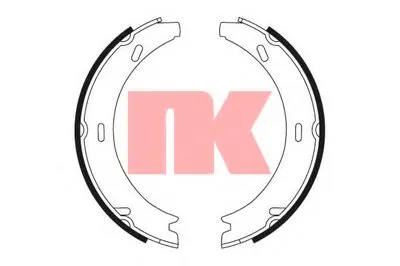 Комплект тормозных колодок, стояночная тормозная система NK купить