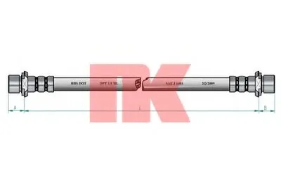 Тормозной шланг NK купить
