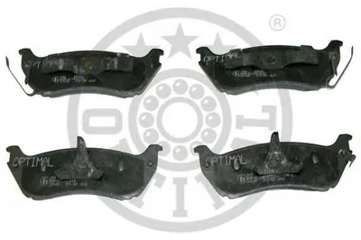 Комплект тормозных колодок, дисковый тормоз OPTIMAL купить