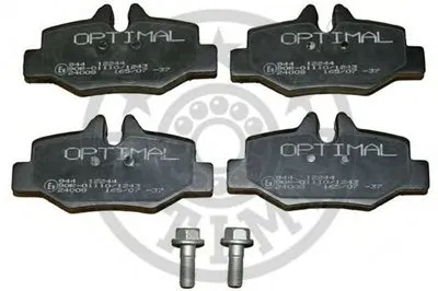 Комплект тормозных колодок, дисковый тормоз OPTIMAL купить