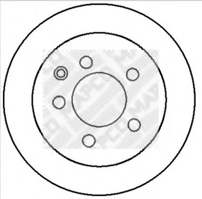 Тормозной диск MAPCO купить