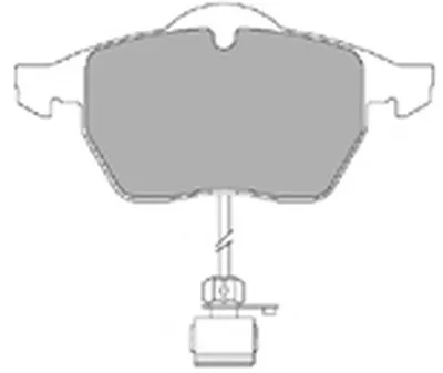 Комплект тормозных колодок, дисковый тормоз MAPCO купить