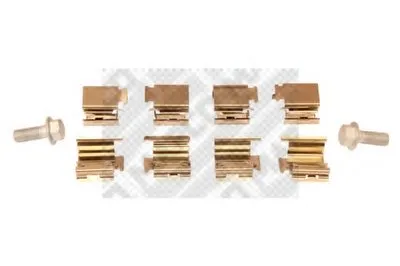 Комплектующие, колодки дискового тормоза MAPCO купить