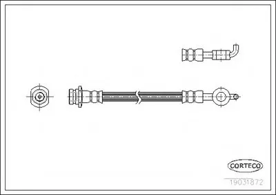Тормозной шланг CORTECO купить