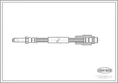 Тормозной шланг CORTECO купить