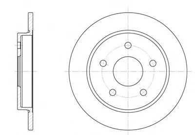 Тормозной диск REMSA купить