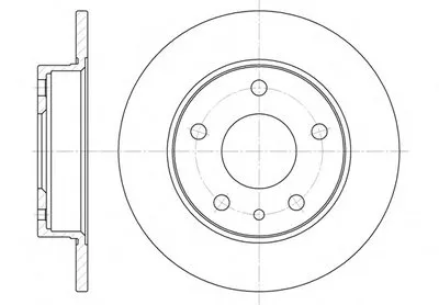 Тормозной диск REMSA купить