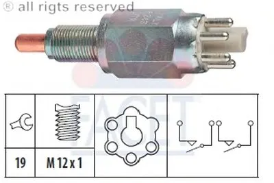 Выключатель, фара заднего хода FACET купить