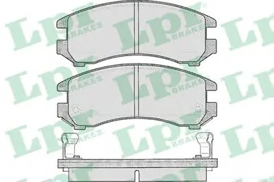 Комплект тормозных колодок, дисковый тормоз LPR купить