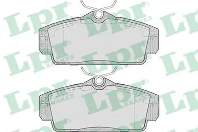 Комплект тормозных колодок, дисковый тормоз LPR купить