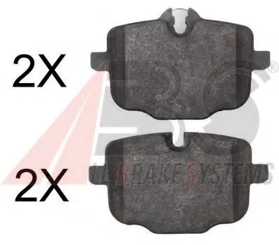 Комплект тормозных колодок, дисковый тормоз A.B.S. купить