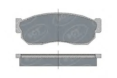 Комплект тормозных колодок, дисковый тормоз SCT Germany купить