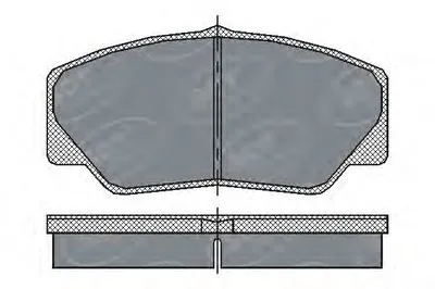 Комплект тормозных колодок, дисковый тормоз SCT Germany купить
