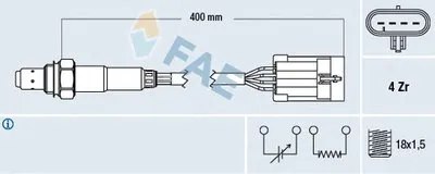 Лямда-зонд FAE купить