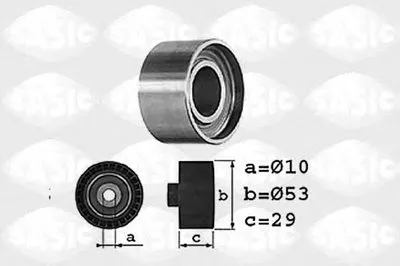 Паразитный / Ведущий ролик, зубчатый ремень SASIC купить