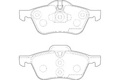 Комплект тормозных колодок, дисковый тормоз DURON купить