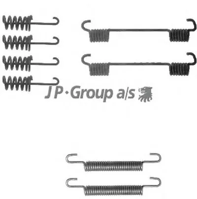 Комплектующие, стояночная тормозная система QH JP GROUP купить
