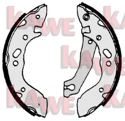 Комплект тормозных колодок KAWE купить