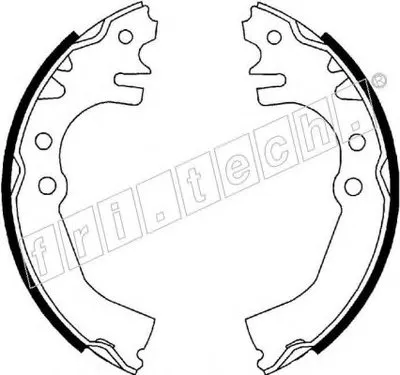 Комплект тормозных колодок fri.tech. купить