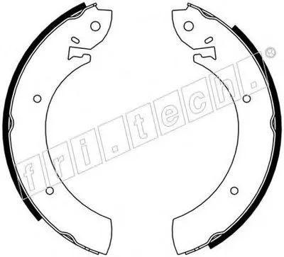 Комплект тормозных колодок fri.tech. купить