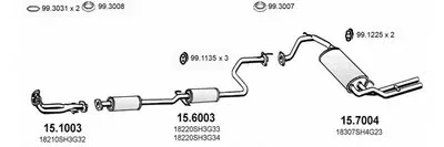 Система выпуска ОГ ASSO купить