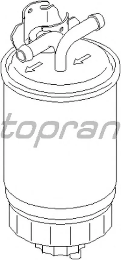 Топливный фильтр TOPRAN купить