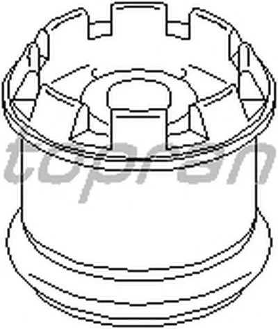 Подвеска, автоматическая коробка передач; Подвеска, ступенчатая коробка передач TOPRAN купить