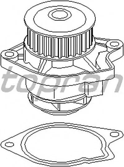 Водяной насос TOPRAN купить