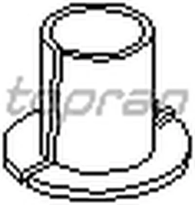 Втулка, шток вилки переключения передач TOPRAN купить